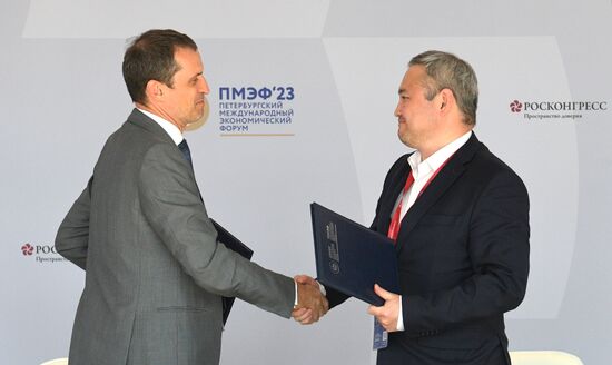 SPIEF-2023. Signing ceremonies