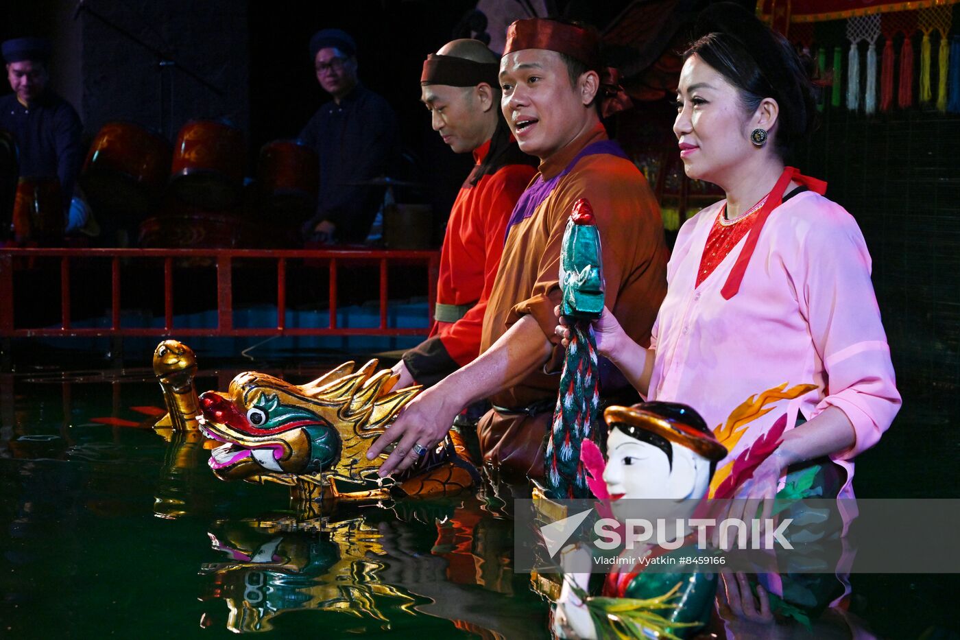 Russia Chekhov Theatre Festival Water Puppetry