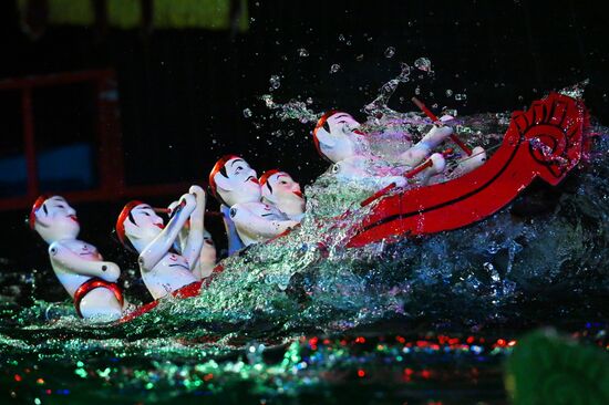 Russia Chekhov Theatre Festival Water Puppetry