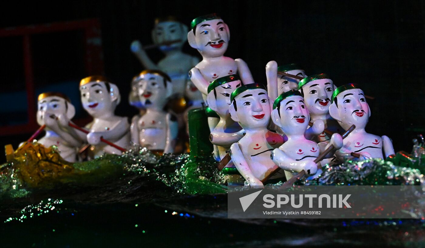 Russia Chekhov Theatre Festival Water Puppetry