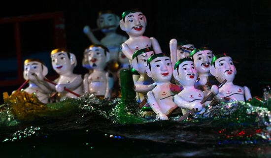 Russia Chekhov Theatre Festival Water Puppetry