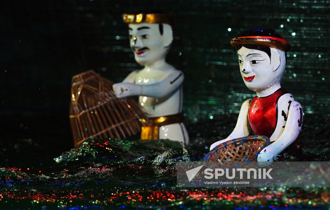 Russia Chekhov Theatre Festival Water Puppetry