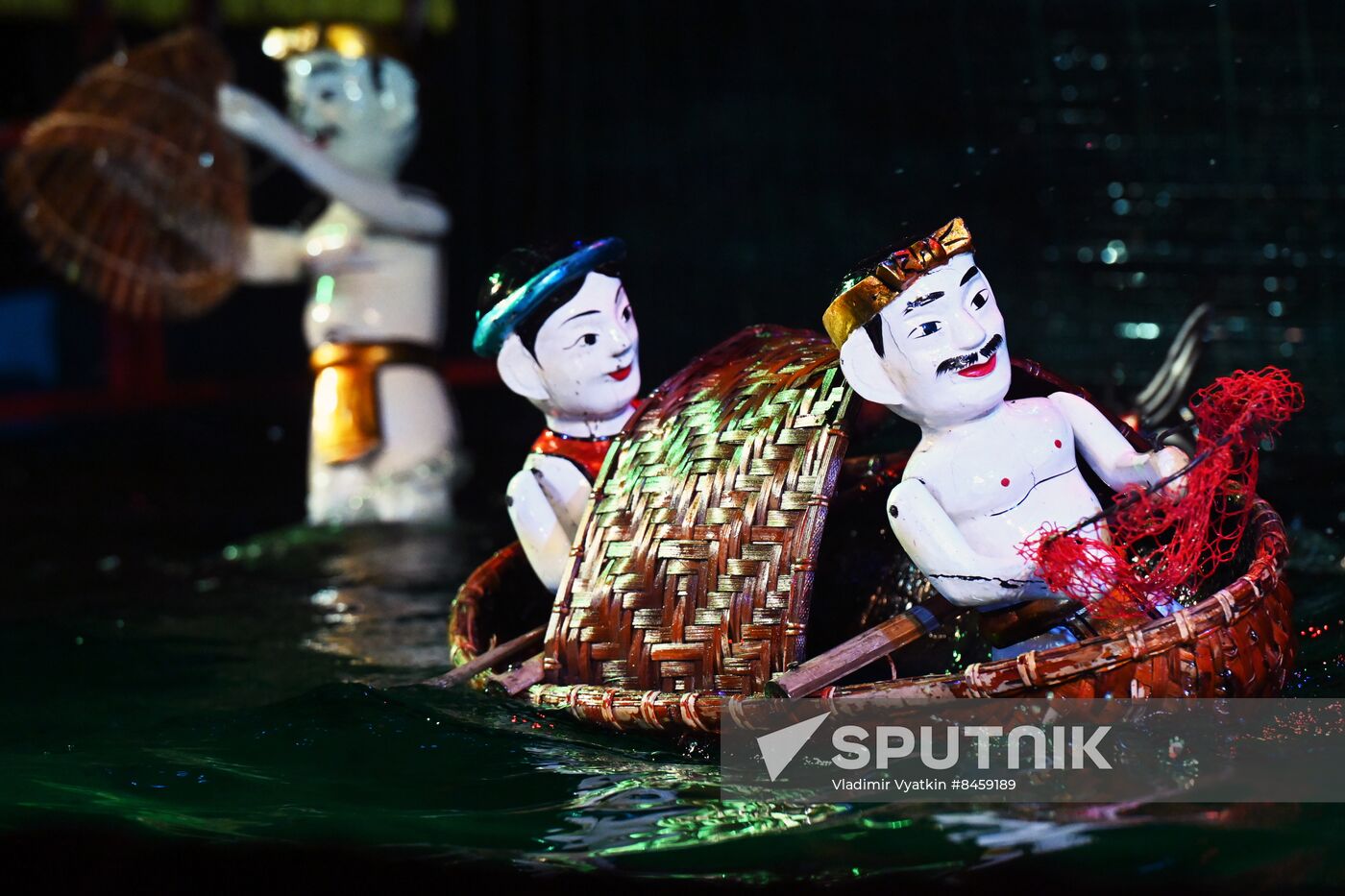 Russia Chekhov Theatre Festival Water Puppetry