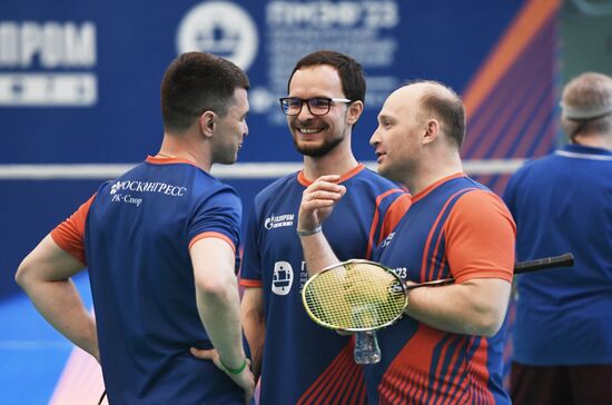 SPIEF-2023. Leaders’ Energy Badminton Tournament