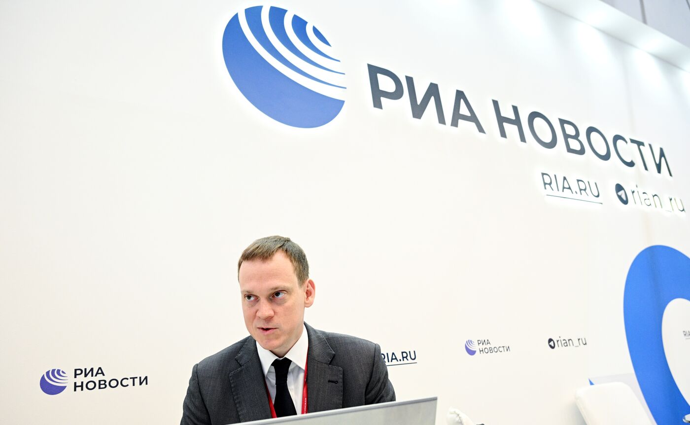 SPIEF-2023. RIA Novosti stand