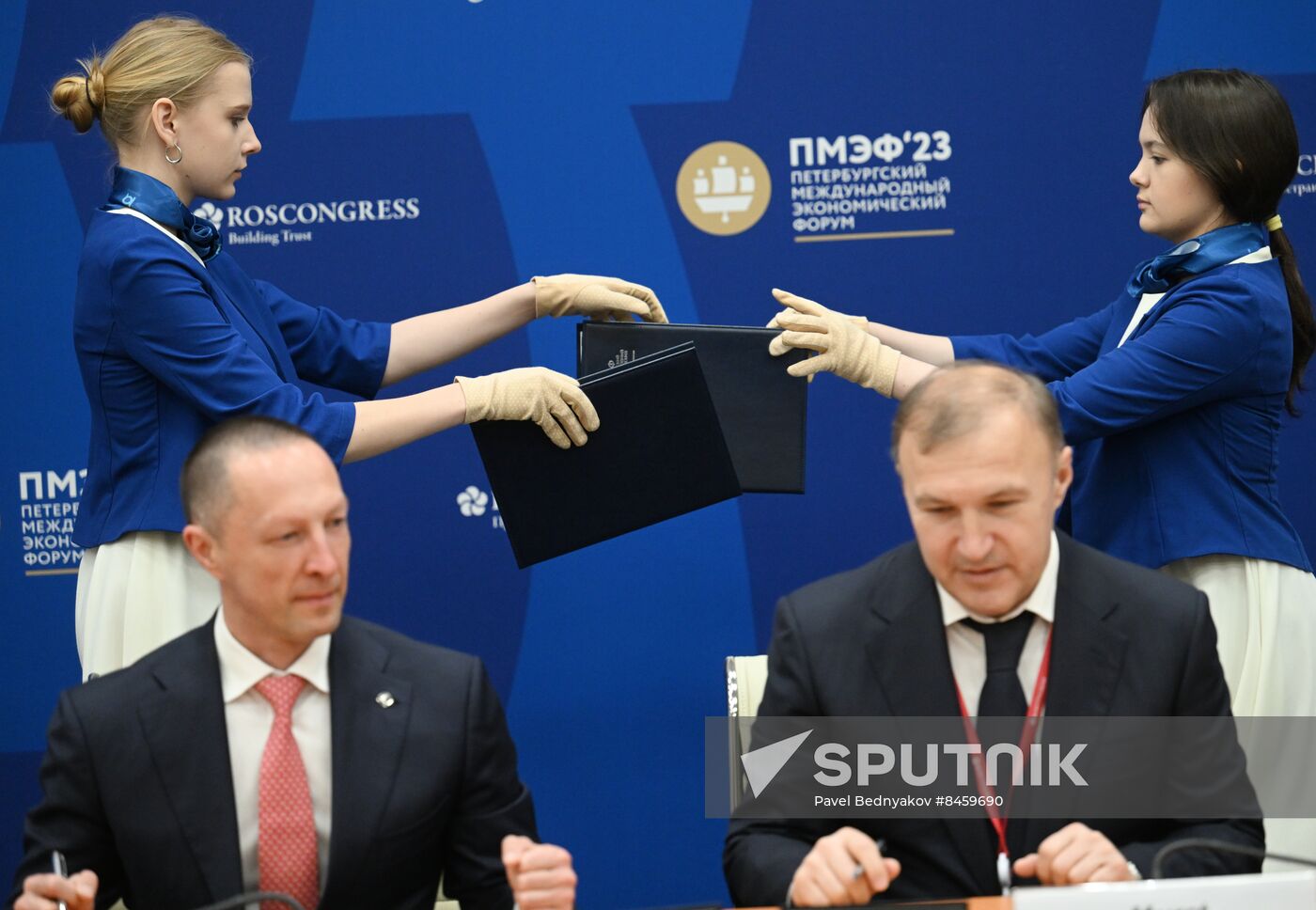 SPIEF-2023. Signing ceremonies