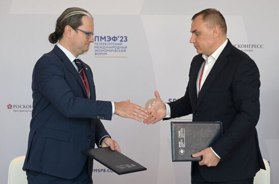 SPIEF-2023. Signing ceremonies