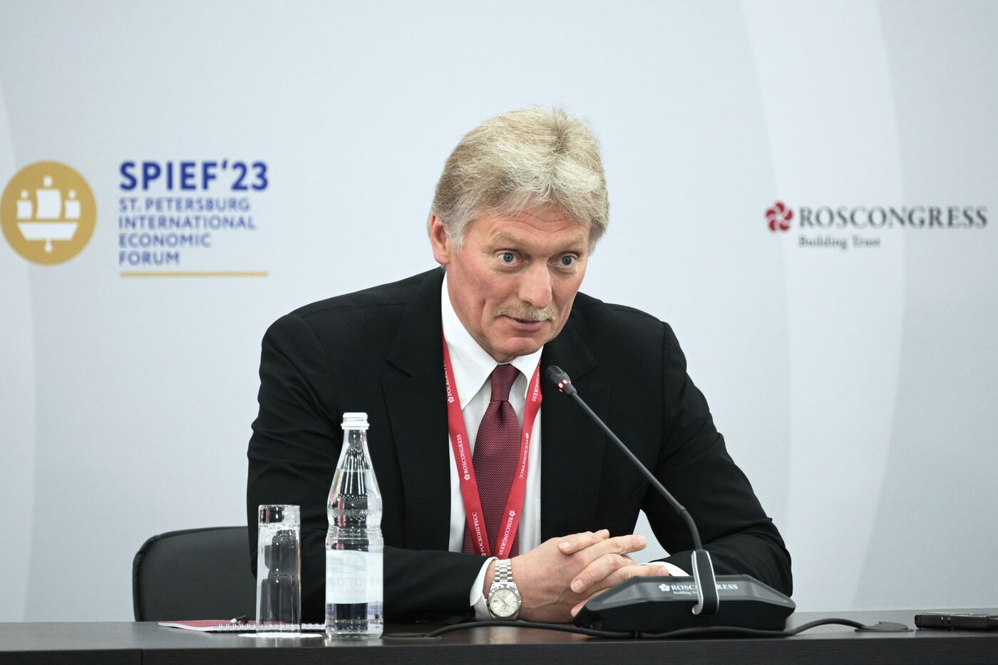 SPIEF-2023. Dmitry Peskov's briefing