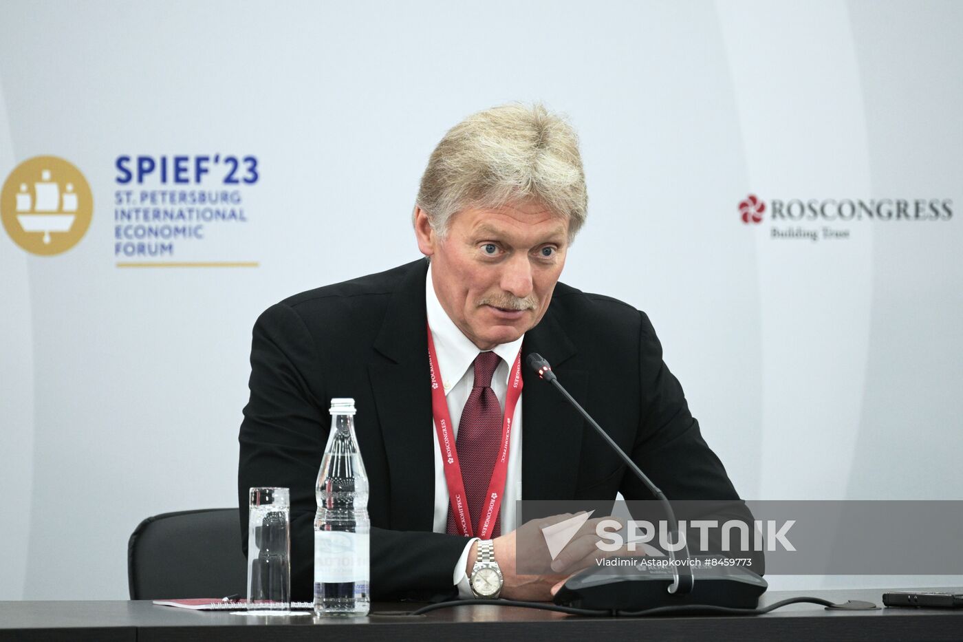 SPIEF-2023. Dmitry Peskov's briefing