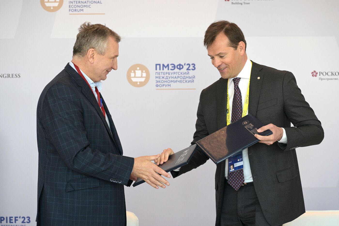 SPIEF-2023. Signing ceremonies