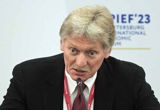 SPIEF-2023. Dmitry Peskov's briefing