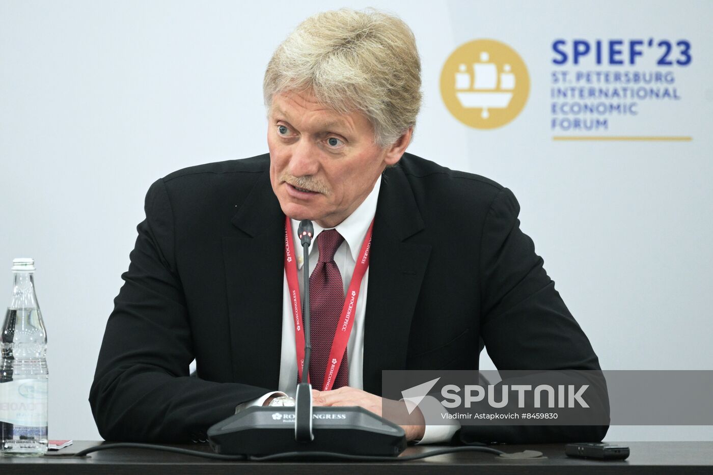 SPIEF-2023. Dmitry Peskov's briefing