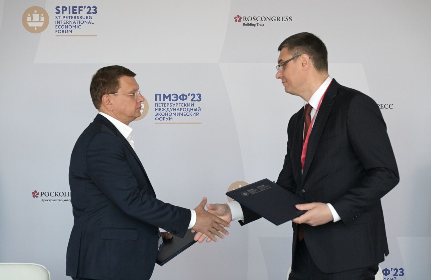 SPIEF-2023. Signing ceremonies