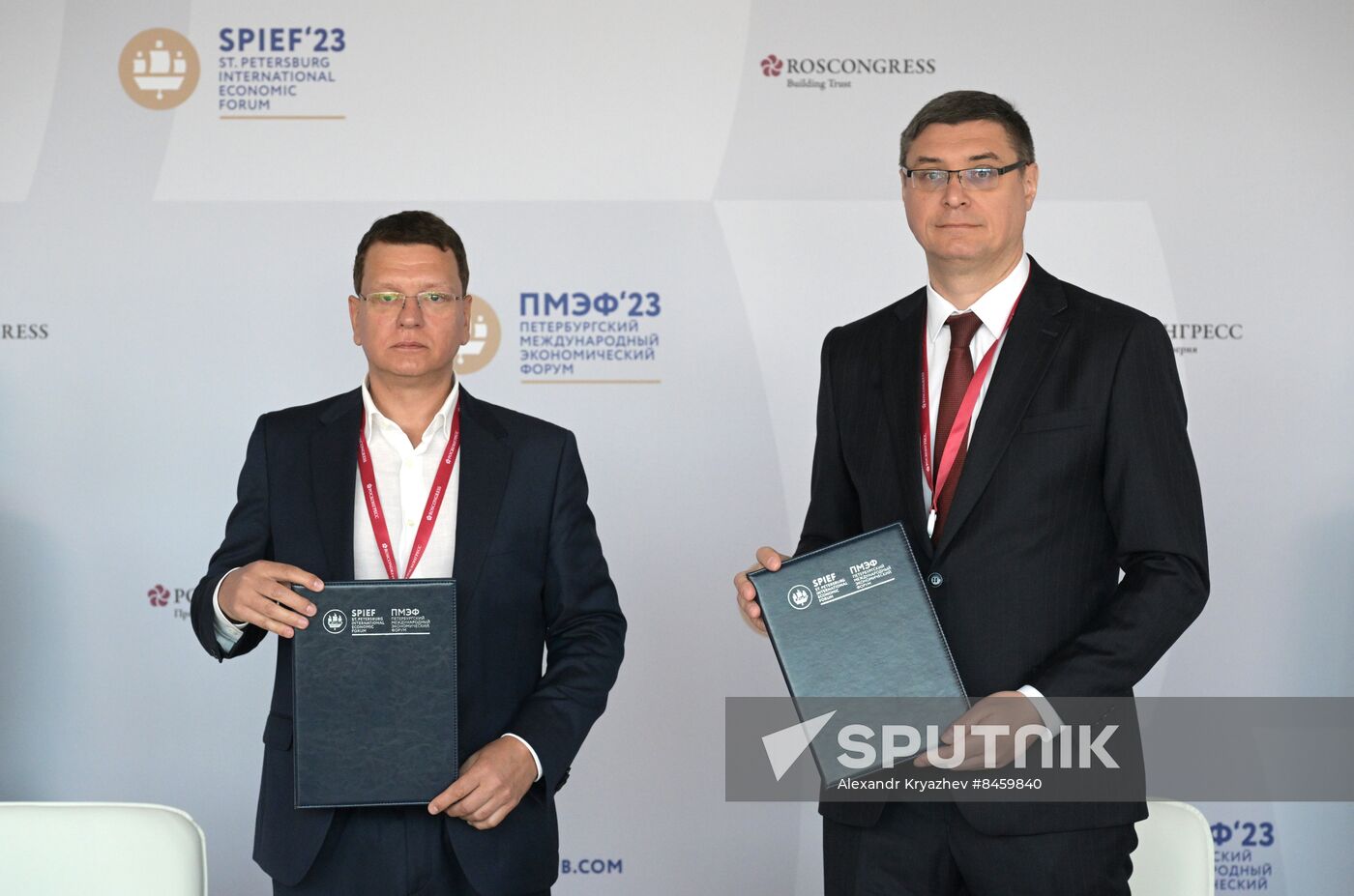 SPIEF-2023. Signing ceremonies