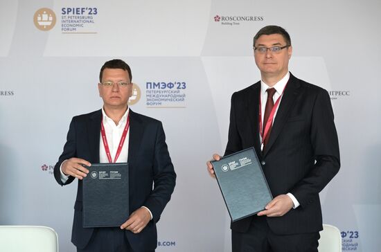 SPIEF-2023. Signing ceremonies