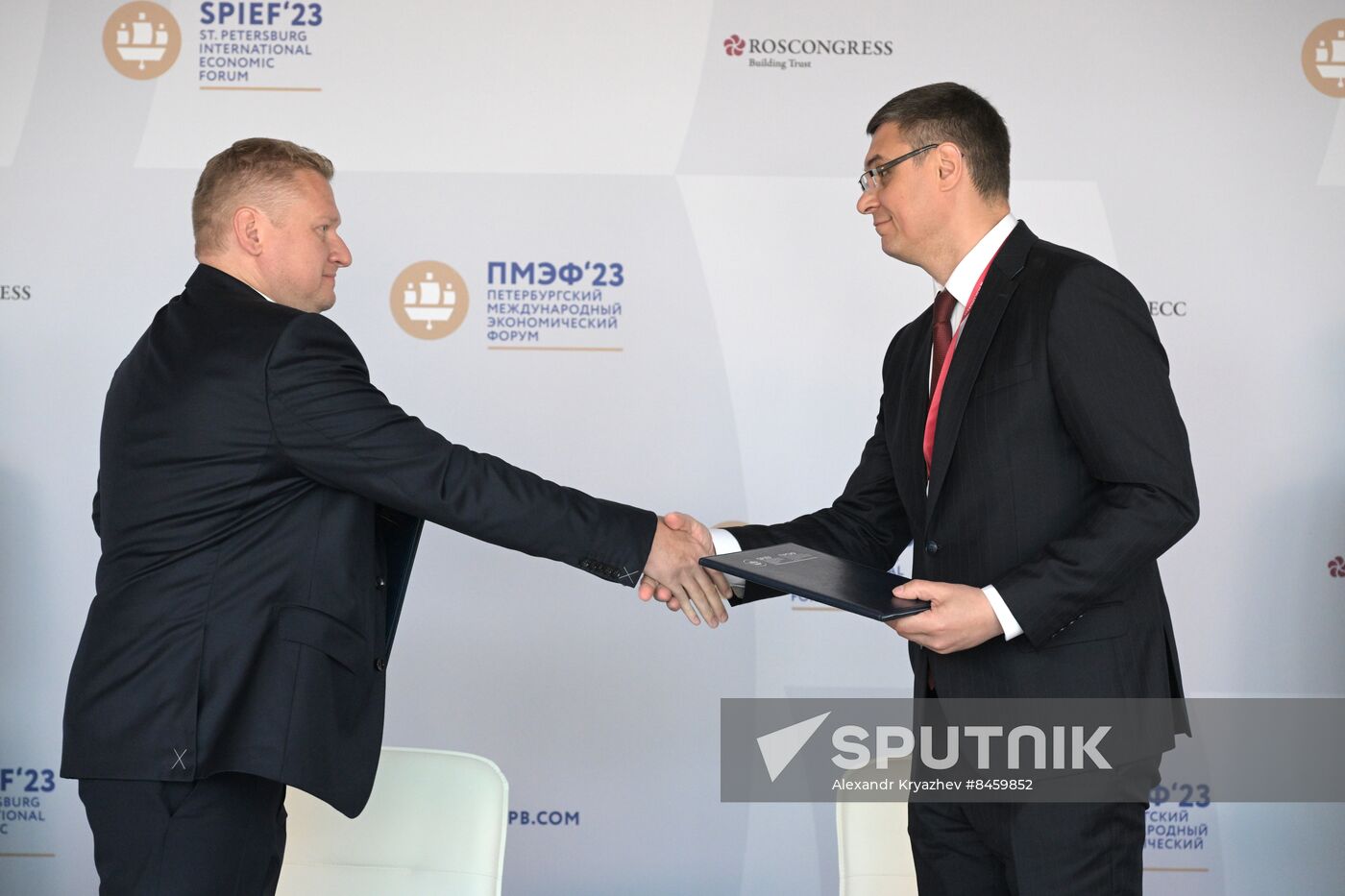 SPIEF-2023. Signing ceremonies