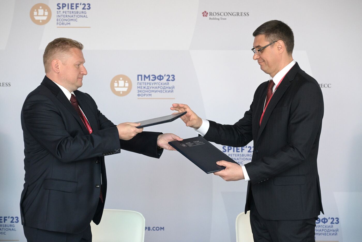 SPIEF-2023. Signing ceremonies