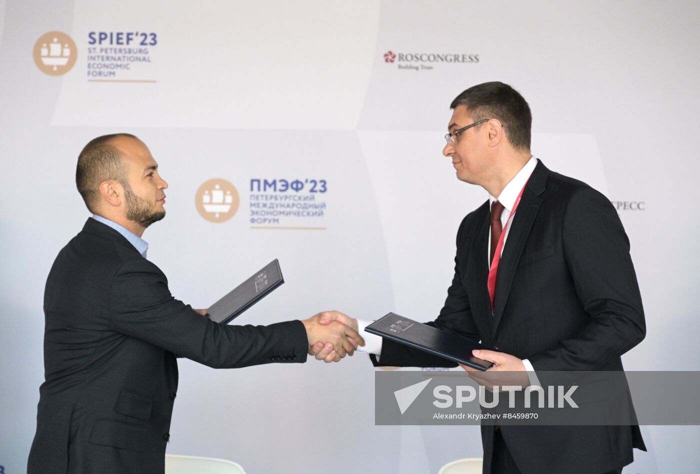 SPIEF-2023. Signing ceremonies