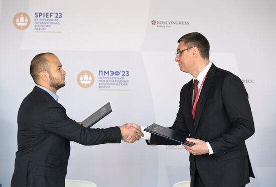 SPIEF-2023. Signing ceremonies