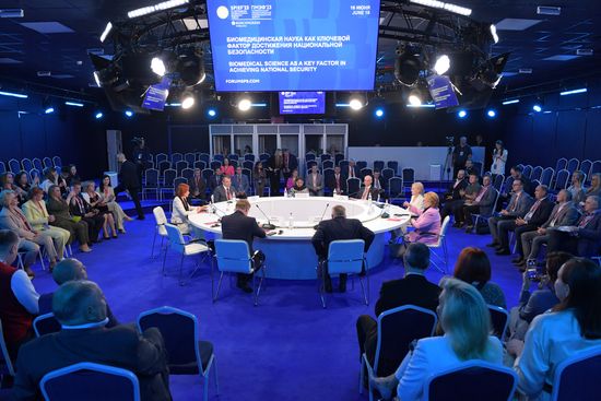 SPIEF-2023. Biomedical Science as a Key Factor in Achieving National Security