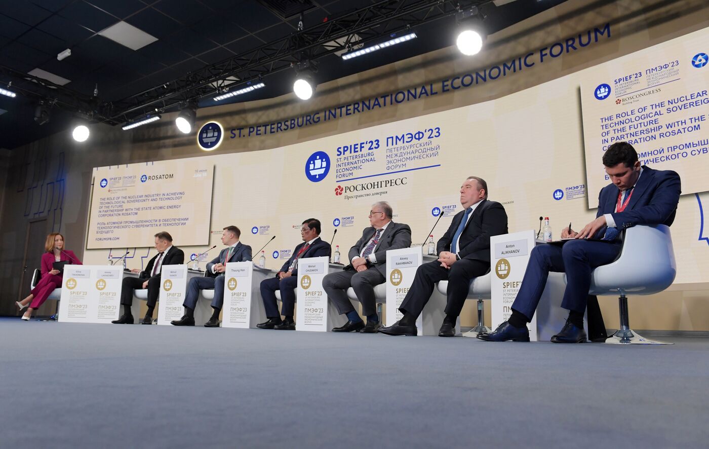 SPIEF-2023. The Role of the Nuclear Industry in Achieving Technological Sovereignty and Technology of the Future