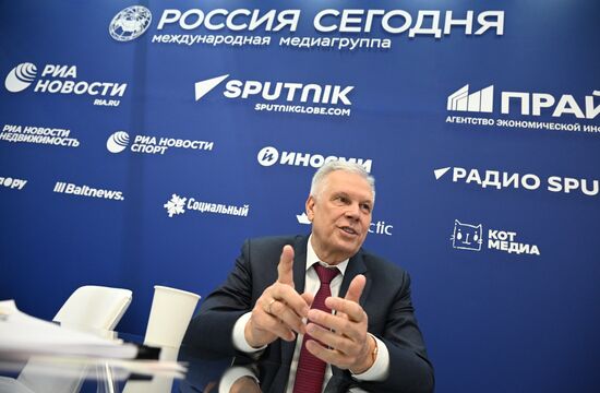 SPIEF-2023. RIA Novosti stand
