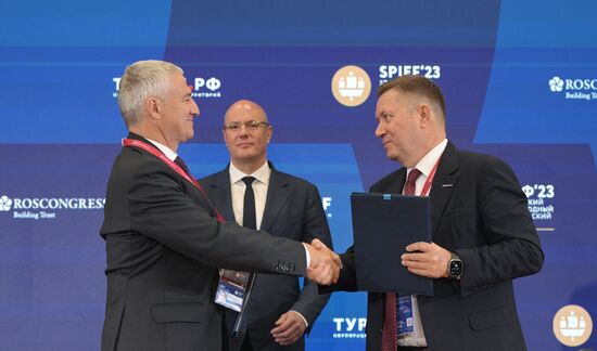 SPIEF-2023. Signing ceremonies