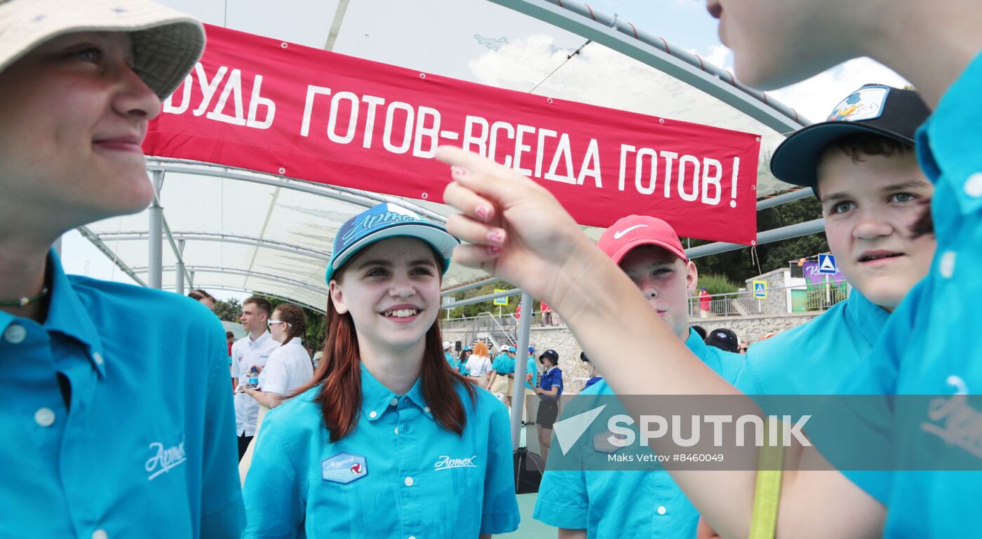 Russia Artek Children's Centre Anniversary