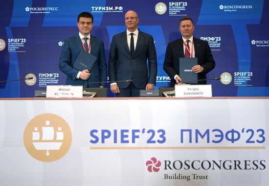 SPIEF-2023. Signing ceremonies
