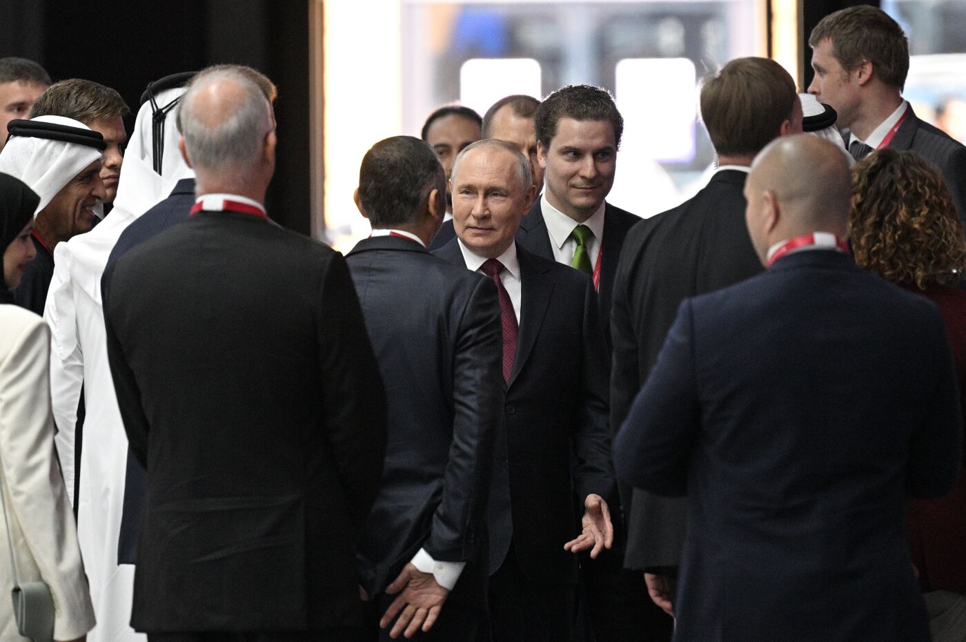 President of Russia Vladimir Putin attends SPIEF-2023