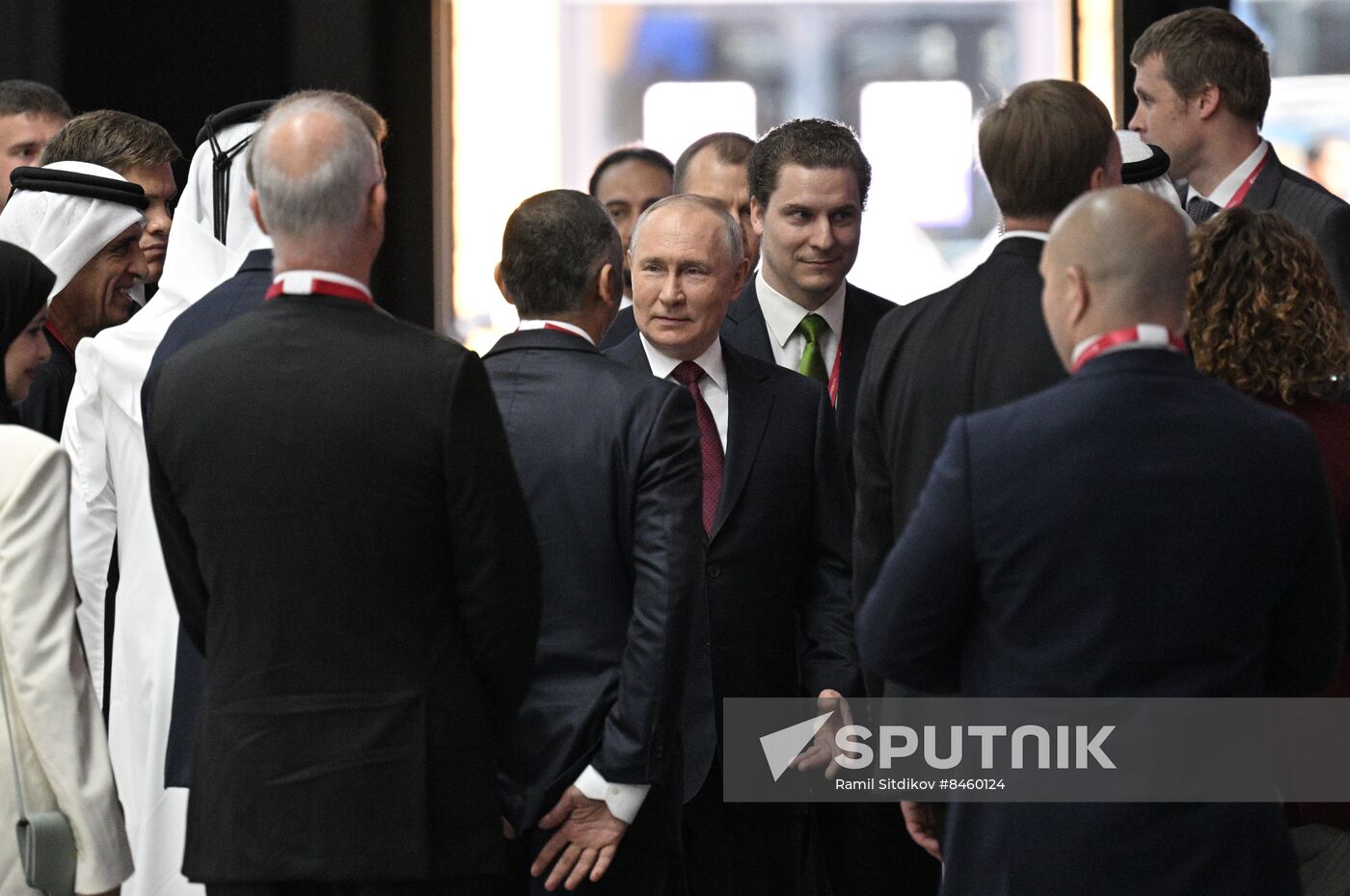 President of Russia Vladimir Putin attends SPIEF-2023