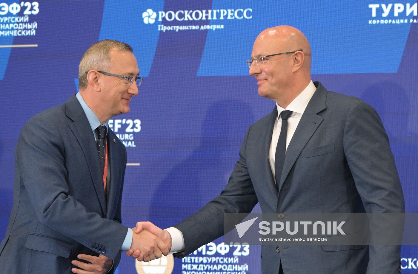 SPIEF-2023. Signing ceremonies