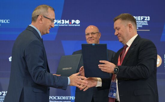 SPIEF-2023. Signing ceremonies