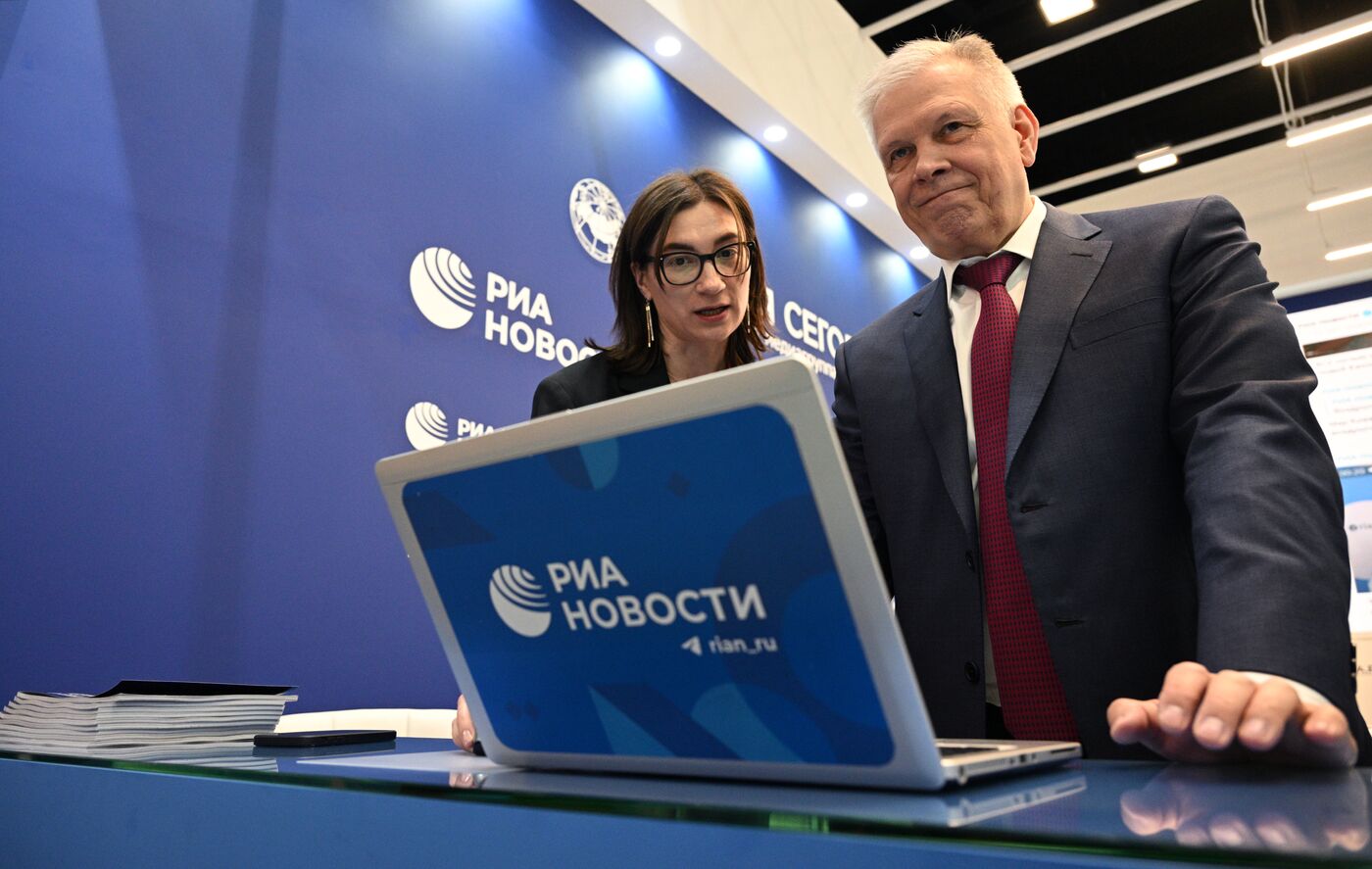 SPIEF-2023. RIA Novosti stand