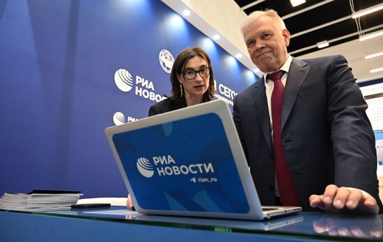 SPIEF-2023. RIA Novosti stand