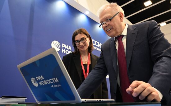 SPIEF-2023. RIA Novosti stand