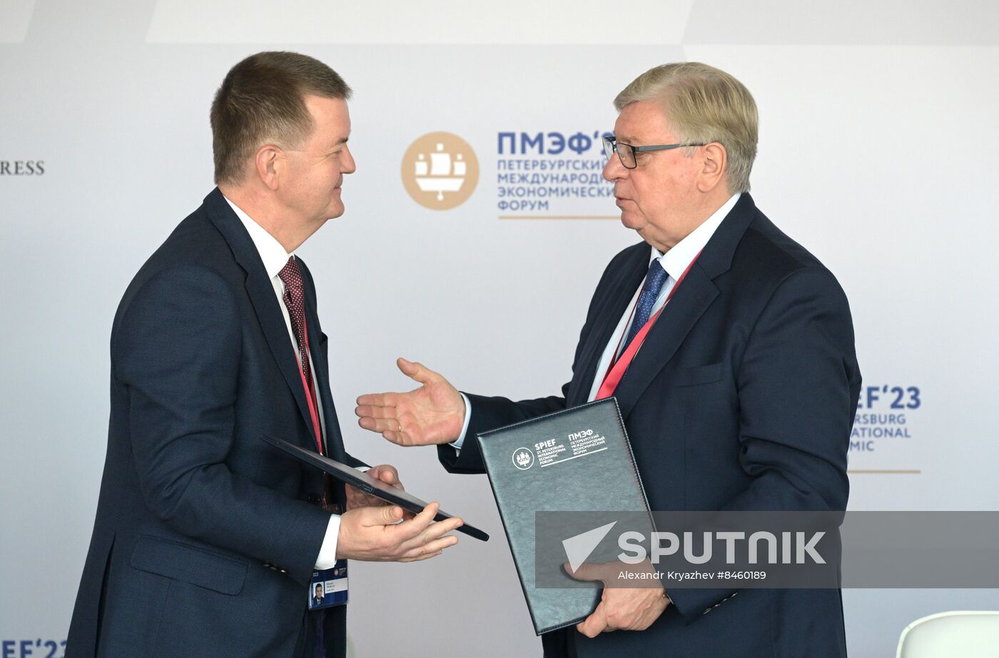 SPIEF-2023. Signing ceremonies