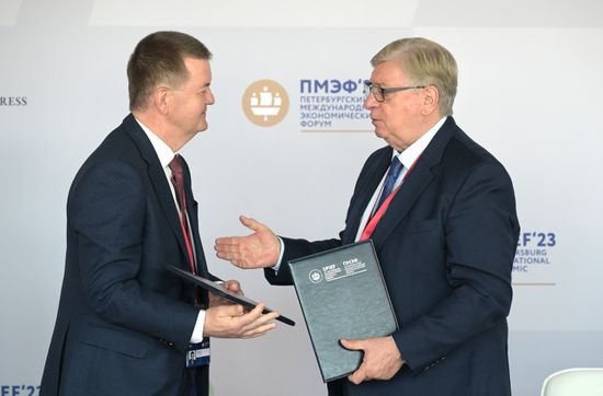 SPIEF-2023. Signing ceremonies