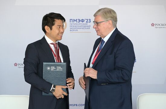 SPIEF-2023. Signing ceremonies