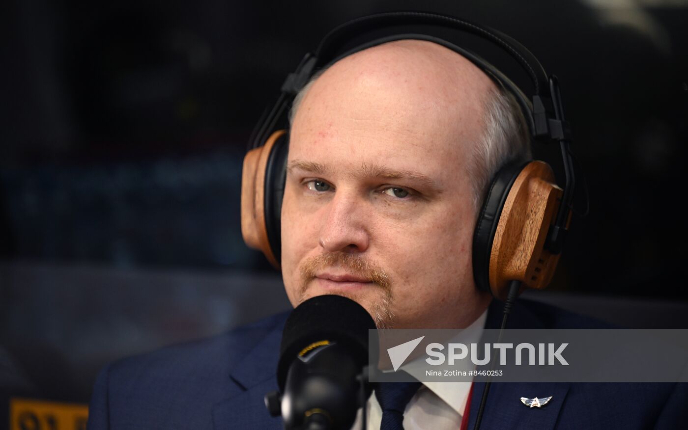 SPIEF-2023. Sputnik radio studio