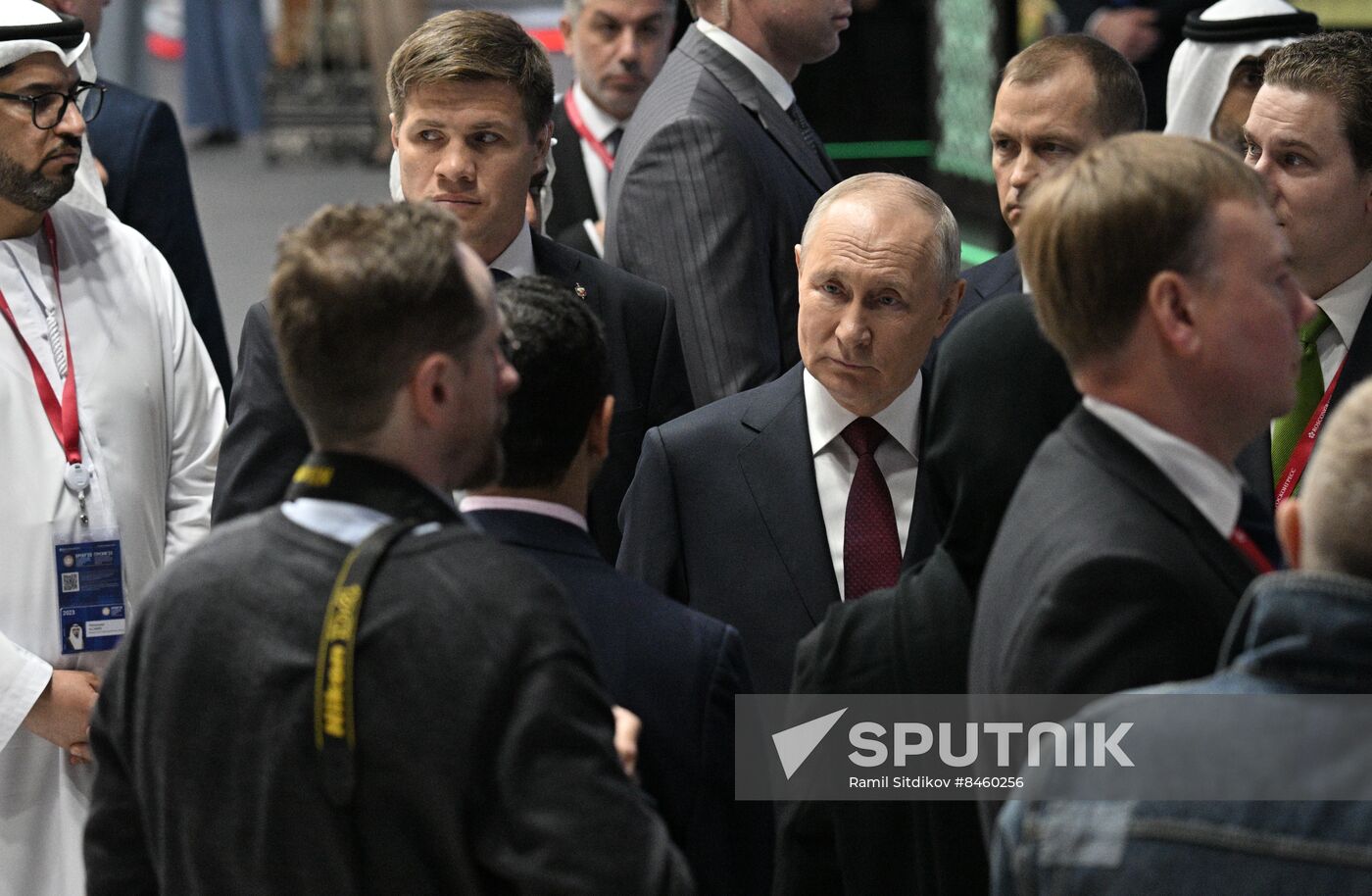 President of Russia Vladimir Putin attends SPIEF-2023