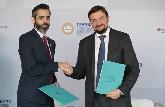 SPIEF-2023. Signing ceremonies