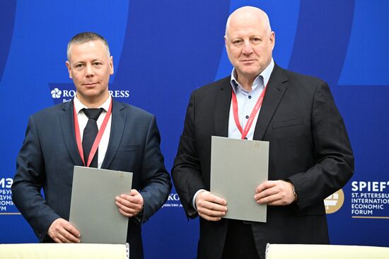 SPIEF-2023. Signing ceremonies