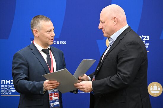 SPIEF-2023. Signing ceremonies