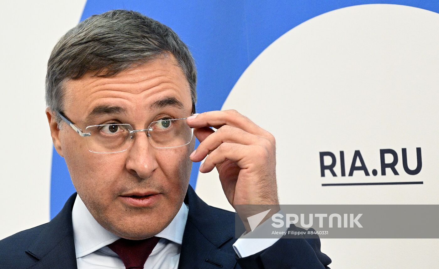 SPIEF-2023. RIA Novosti stand