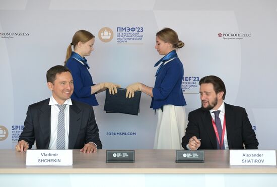 SPIEF-2023. Signing ceremonies