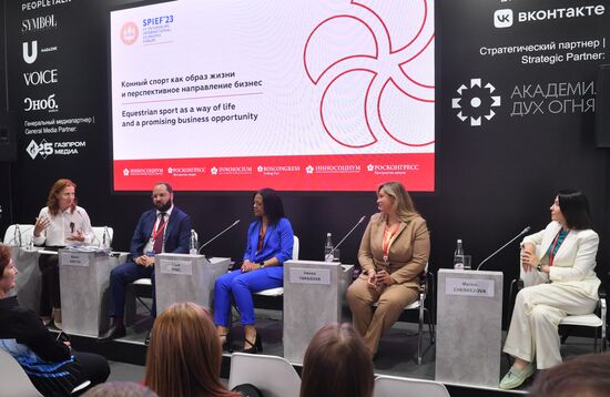 SPIEF-2023. Equestrian Sport as a Way of Life and a Promising Business Opportunity
