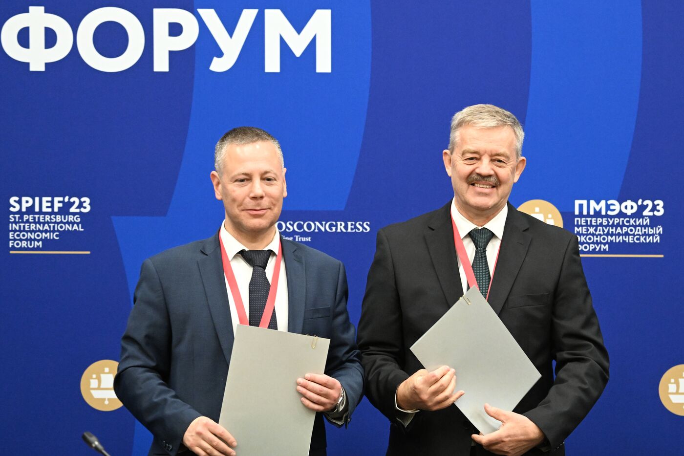 SPIEF-2023. Signing ceremonies