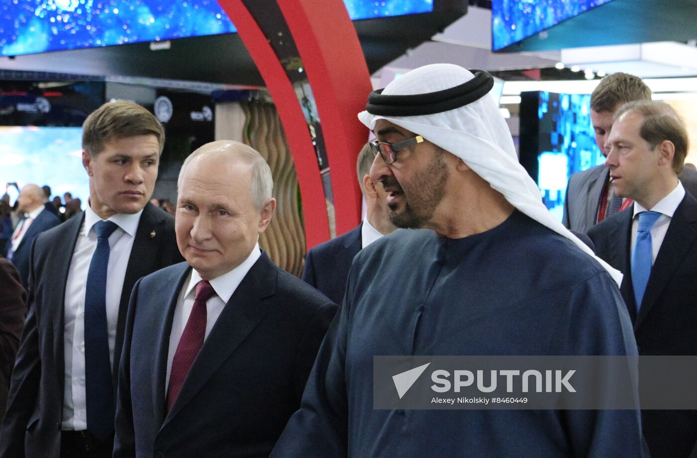 President of Russia Vladimir Putin attends SPIEF-2023