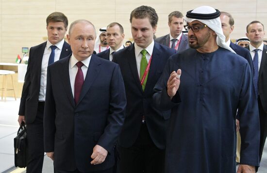 President of Russia Vladimir Putin attends SPIEF-2023